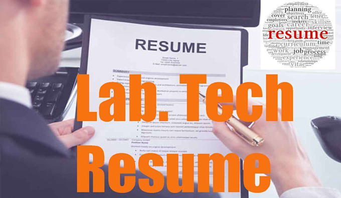 Create Medical Lab Tech Resume By Abdulrashid901 Fiverr