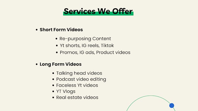 do professional video editing