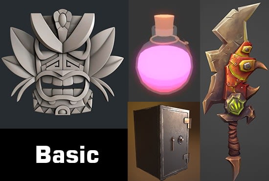 model objects and accessories for your video game