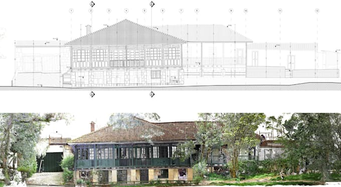 convert point cloud to cad drawing