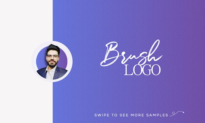 design an awesome brush logo design