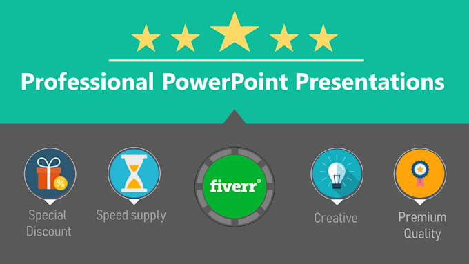 create unique, professionally, attractive powerpoint presentations