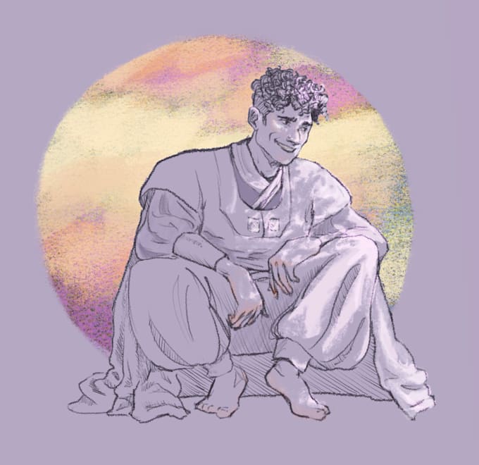 digitally draw your book character, dnd character or oc