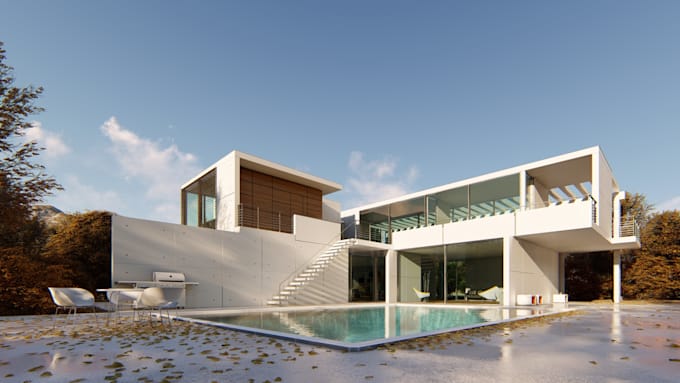 Create realistic 3d architectural animation in lumion by Labanyasarker ...