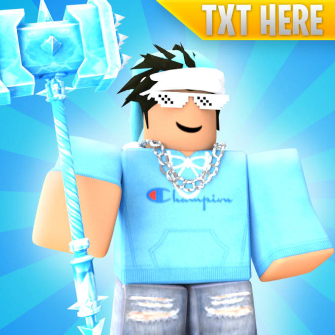 Make A Roblox Profile Picture And Social Media Banner By Fridayblox