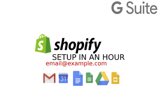 setup gsuite google workspace for your shopify store