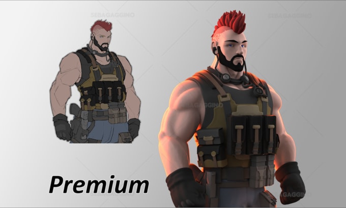 convert your 2d  sketch to 3d render