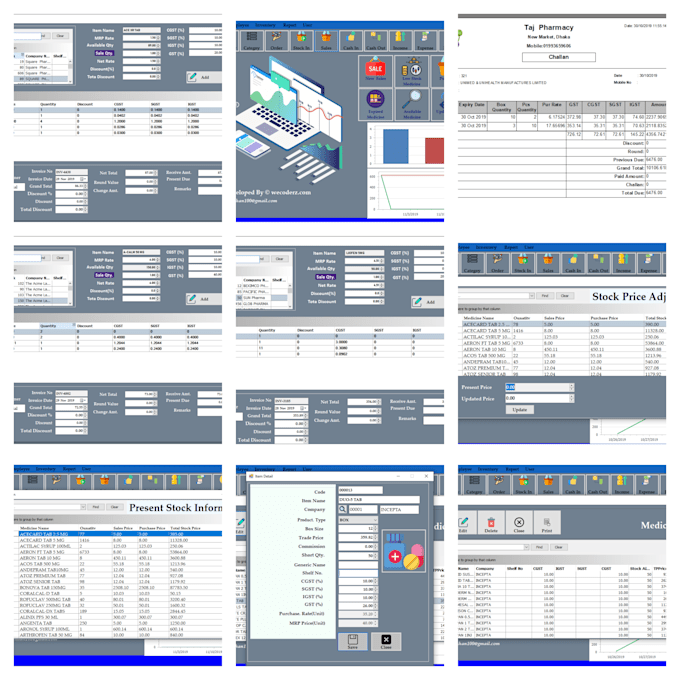 provide pharmacy medical store management system
