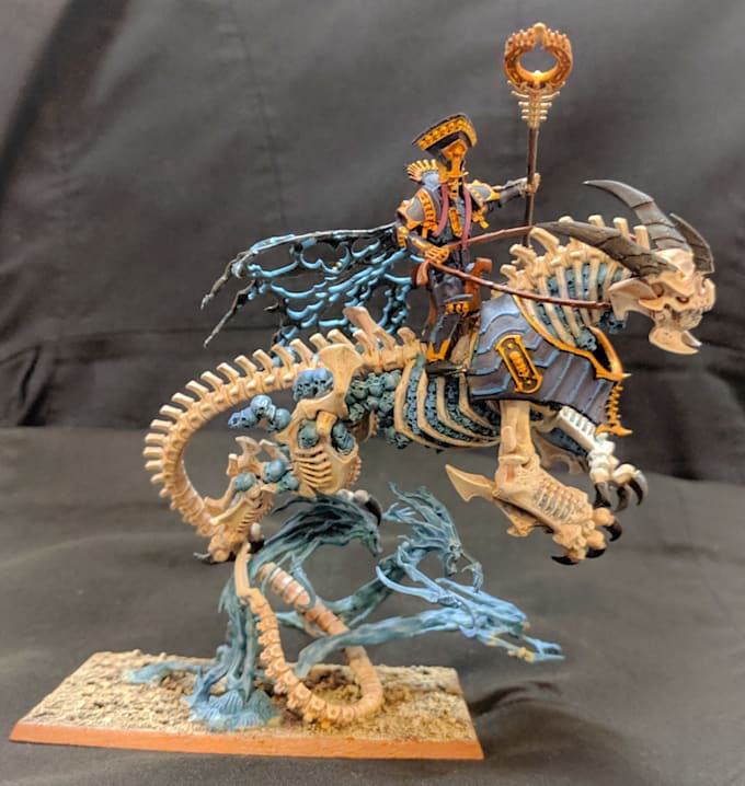 assemble wargame and board game models and miniatures