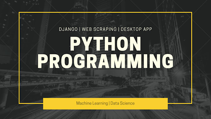 Do python programming tasks by Databasespec | Fiverr