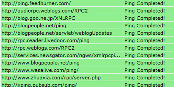 Ping Your Website To Top Sites By Rankontop Fiverr As we know these websites help in the indexing of the pages. fiverr