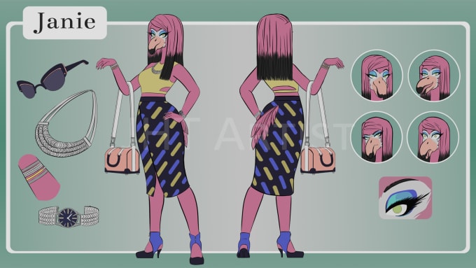 Draw A Character Reference Sheet For Your Oc By Jacquelineht Fiverr Draw A Character Reference Sheet For Your Oc By Jacquelineht Fiverr