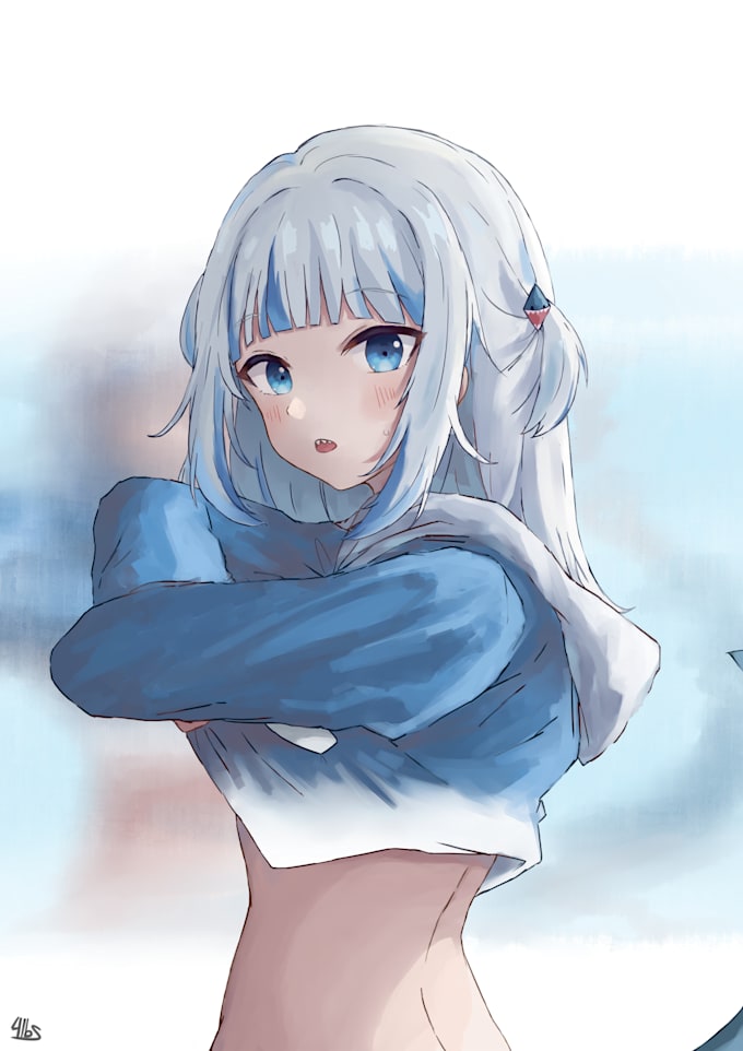 draw anime style illustration