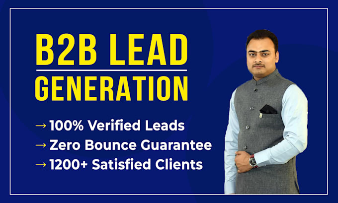 do targeted b2b lead generation and linkedin data research