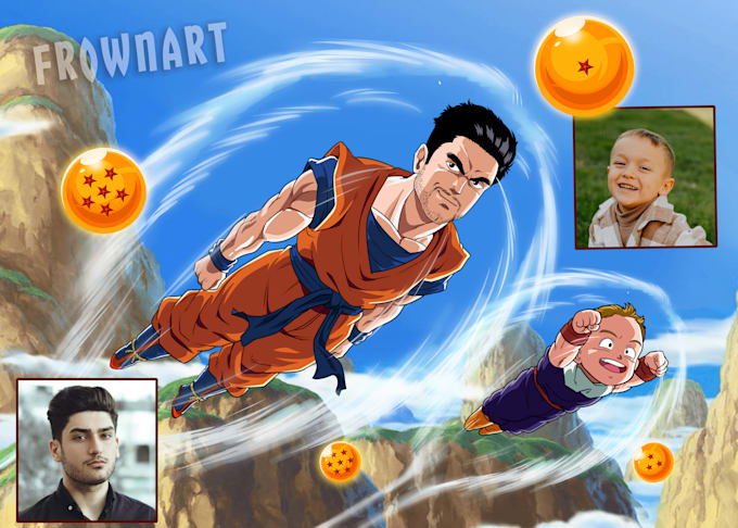 turn you into dragon ball character