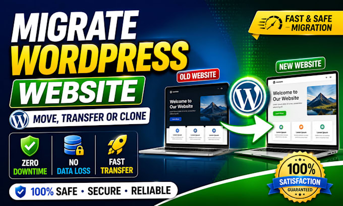 migrate, transfer, move or clone wordpress website safely