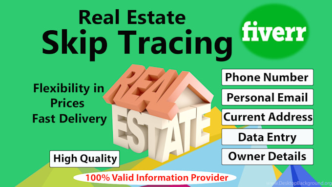do bulk skip tracing for real estate
