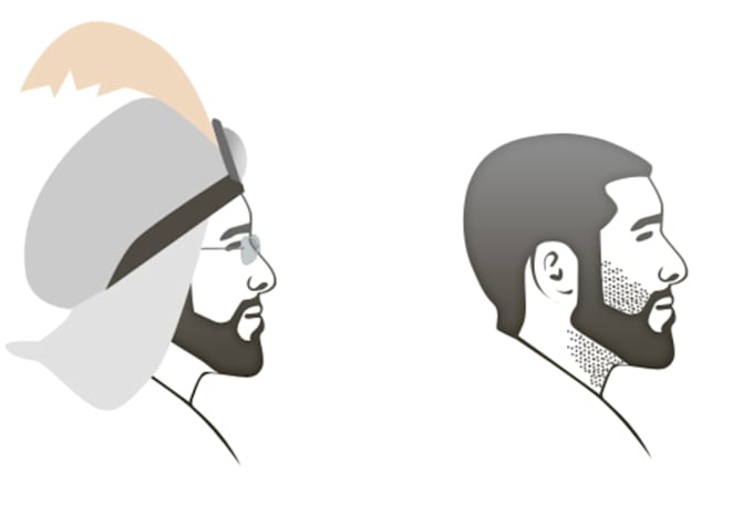 Make you a quirky or professional side portrait vector, great for ...
