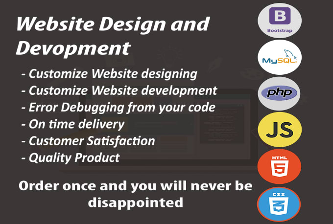 Develop website using java,php, mysql,bootstrap and etc by Syed_mamoon ...