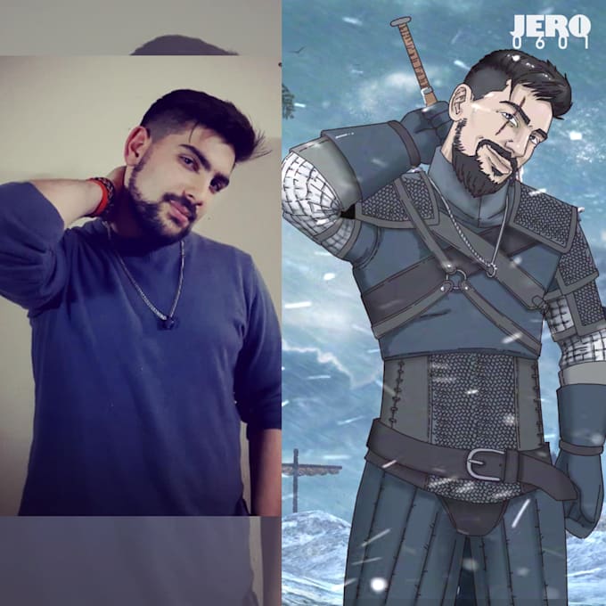 draw you in comic book style