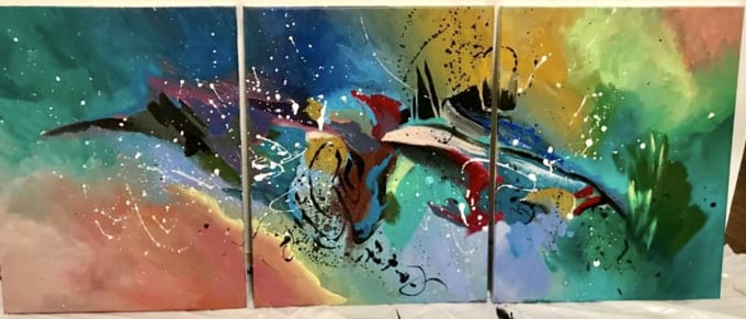 Create A Custom Acrylic Painting By Ceb123