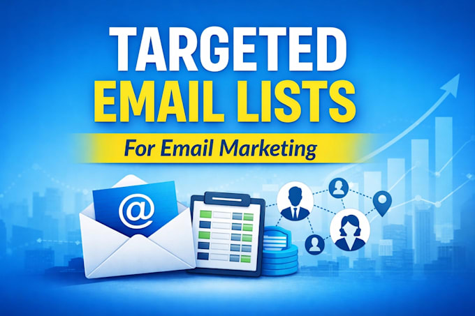 provide targeted prospect email lead list for your business