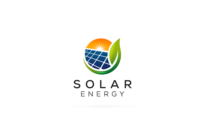 design solar energy logo