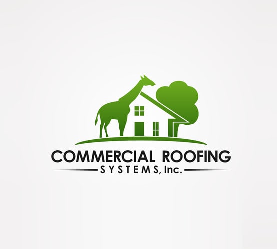 create an outstanding commercial roofing systems logo
