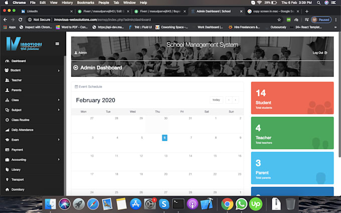 School Management System Web Application By Masudparvej643 Fiverr School Management System Web Application By Masudparvej643 Fiverr