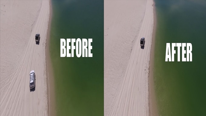 do rotoscoping, object removal, wire removal