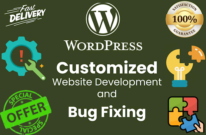 design, redesign, or fix a wordpress website or blog