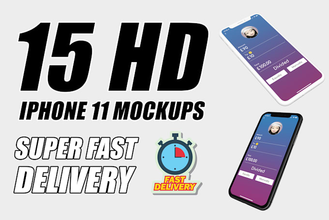 Design 15 Hd 3d Mockups On Iphone X Or 11 By Sarmaxsri