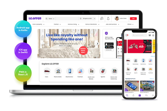 Create react front end app product for you by Mezzyk | Fiverr