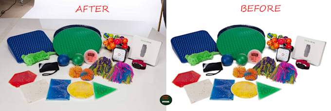 do 20 to 250 photos background removal,shadow and crop image
