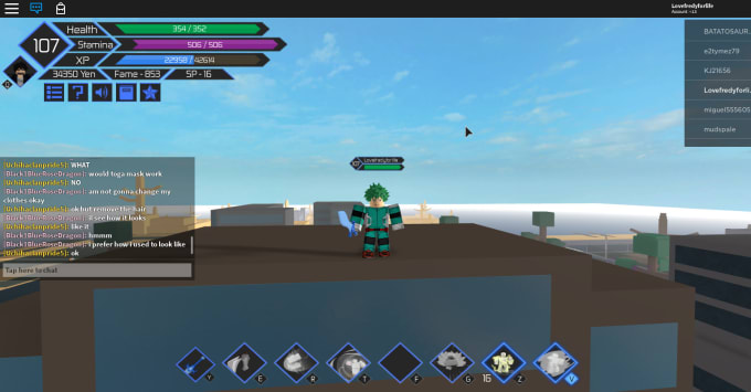 Going To Help You Get To Level 100 In Roblox Heroes Online By Lazermeme Fiverr - heroes online roblox quirks