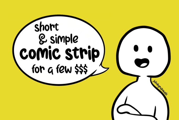 Draw A Short Simple And Funny Comic From Your Scenario By