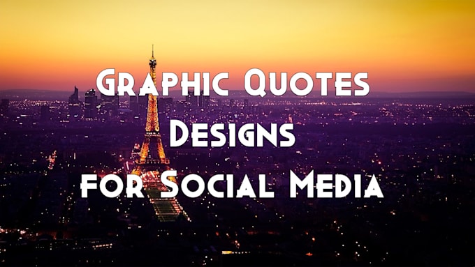 Create beautiful graphic quotes for you by Loridepp | Fiverr