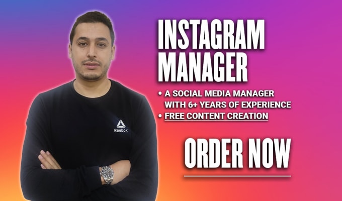 manage your instagram account for 30 days
