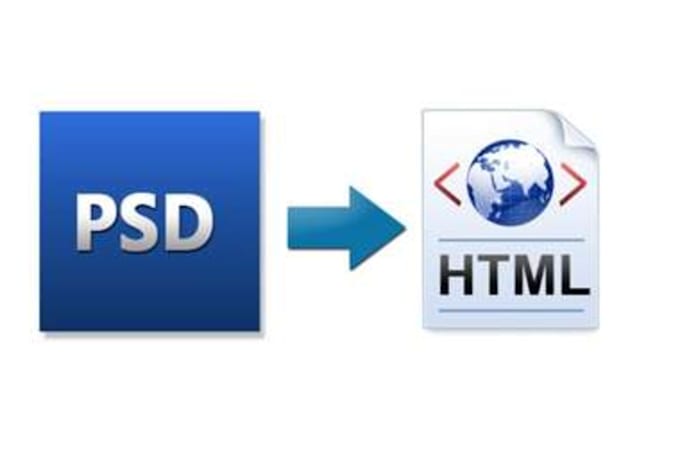 Quickly convert your psd file to html fully guaranteed by Delegate | Fiverr