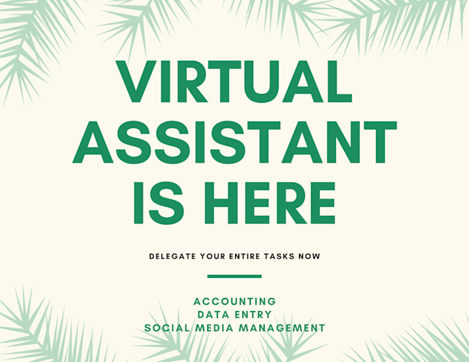 be your professional virtual assistant for middle east