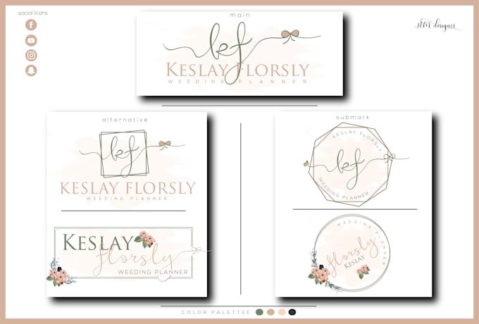 make professional signature logo and branding kit