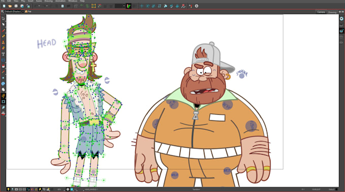 do a rig on toon boom harmony
