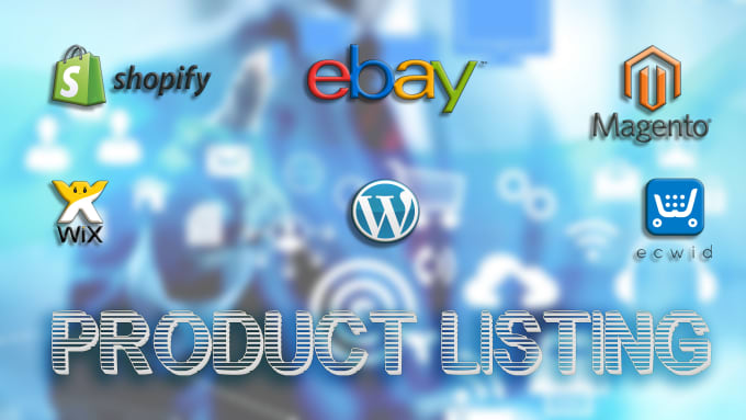 I will upload products to your ecommerce store