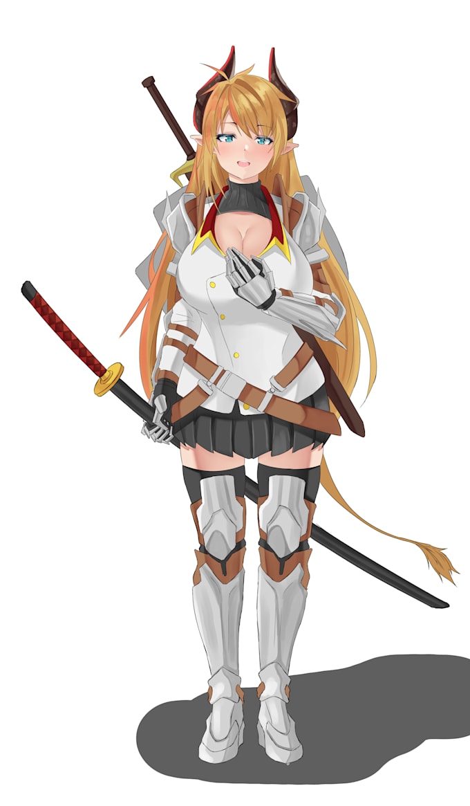 draw your character on my anime style