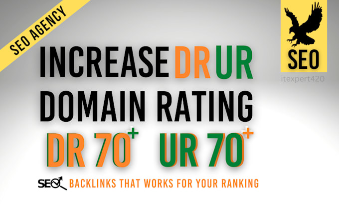 increase domain rating dr 60 on ahrefs