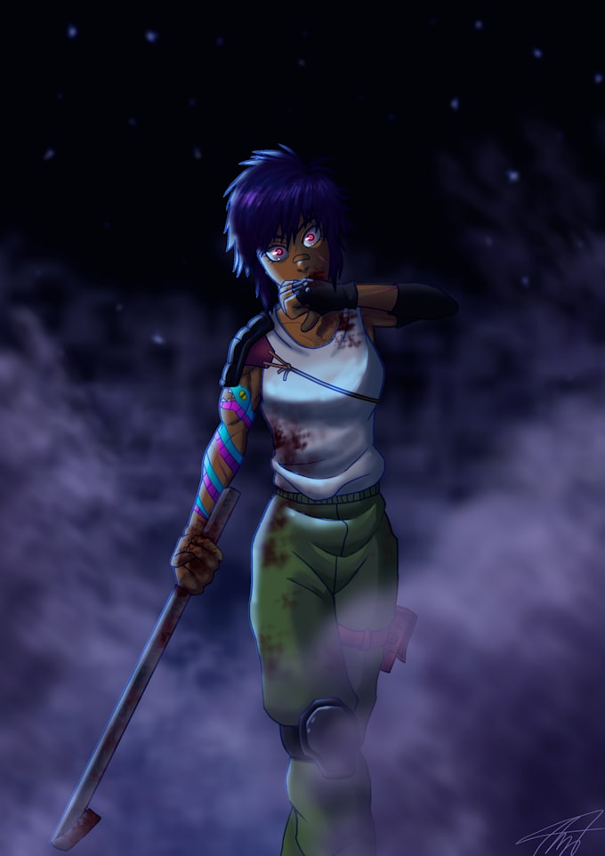 draw your oc or a fanart idea you have