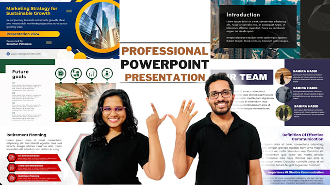 create a modern powerpoint presentation, redesign slides and templates