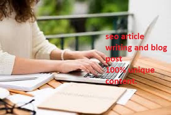 do SEO article writing