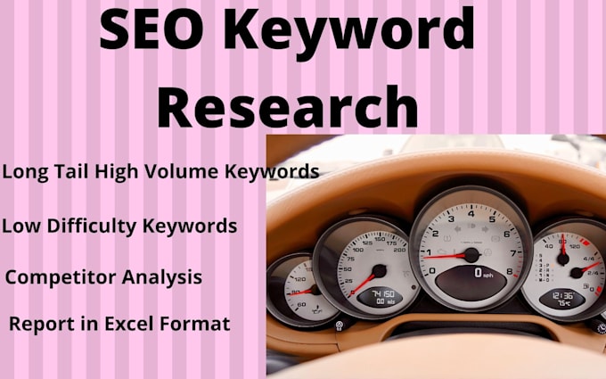 do professional SEO keyword research and competitor analysis