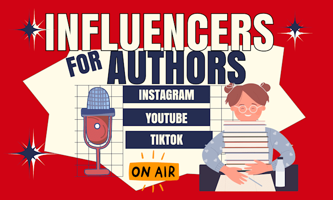 research and pitch book influencers for authors